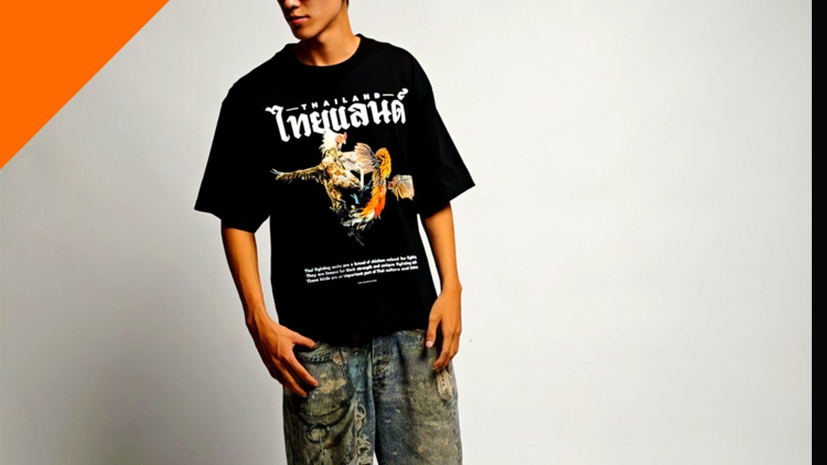 ไอเดียลายเต็มอก DTG สำหรับเสื้อ Oversize