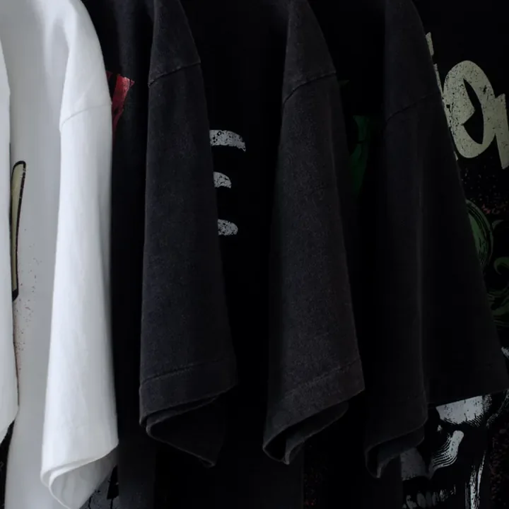 ตัวอย่างรายละเอียดงานสกรีน DTG บนเสื้อสีดำจาก Cottonora DTG